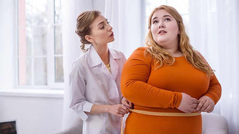 El problema del sobrepeso de las mujeres antes de tomar té Matcha Slim