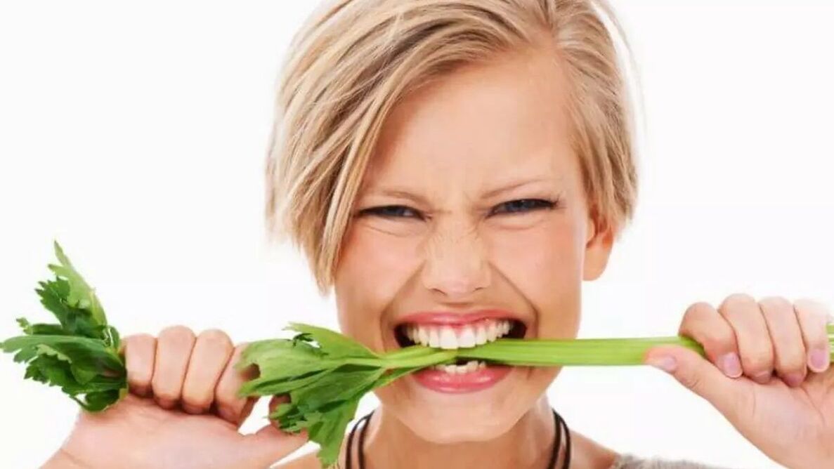 Las verduras verdes te ayudarán a perder el exceso de peso. 